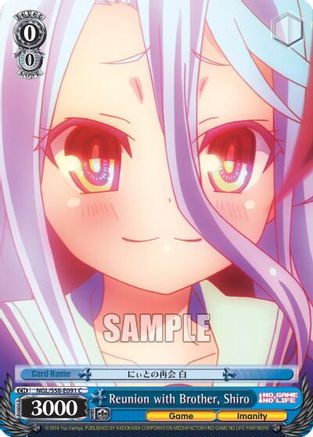 Reunion with Brother, Shiro (NGL/S58-E091 C) - No Game No Life