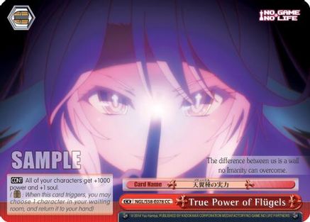 True Power of Flugels (NGL/S58-E078 CC) - No Game No Life