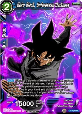 Goku Black, Unforeseen Darkness (P-124) - Promotion Cards Foil