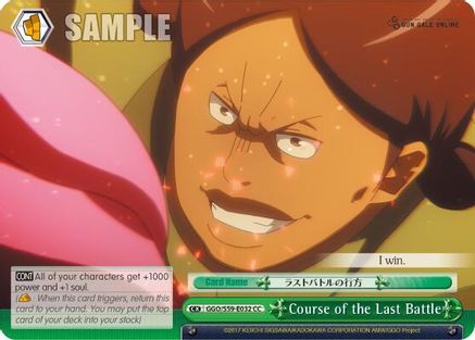 Course of the Last Battle (GGO/S59-E032 CC) - Gun Gale Online