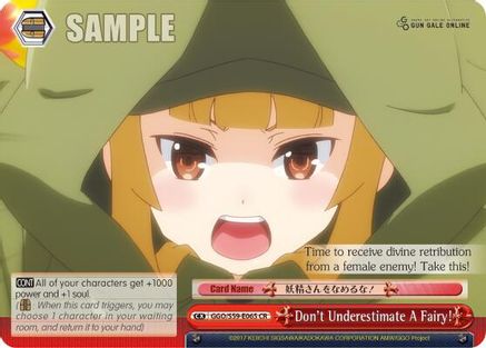 Don't Underestimate A Fairy! (GGO/S59-E065 CR) - Gun Gale Online