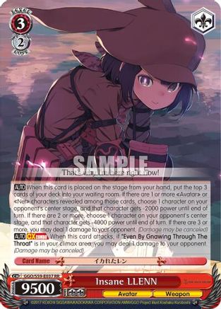 Insane LLENN (GGO/S59-E037 RR) - Gun Gale Online