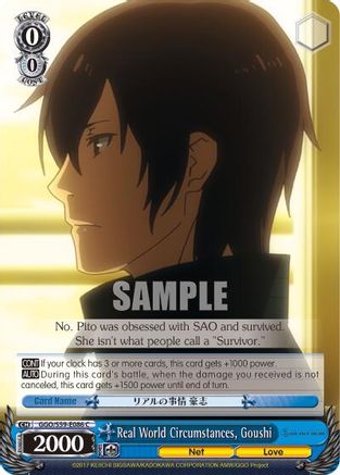 Real World Circumstances, Goushi (GGO/S59-E086 C) - Gun Gale Online