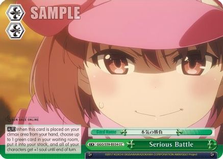 Serious Battle (GGO/S59-E034 CC) - Gun Gale Online