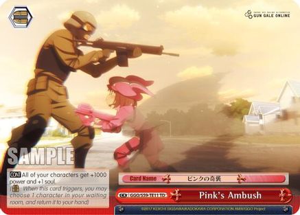Pink's Ambush (GGO/S59-TE11 TD) - Gun Gale Online