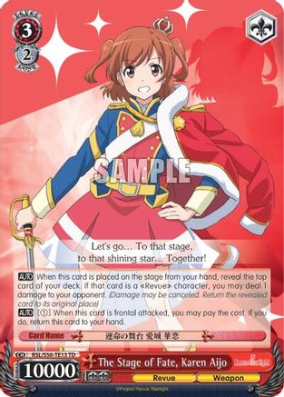 The Stage of Fate, Karen Aijo (RSL/S56-TE13 TD) - Revue Starlight