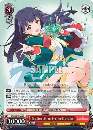 My Own Shine, Mahiru Tsuyuzaki (RSL/S56-E046 R) - Revue Starlight