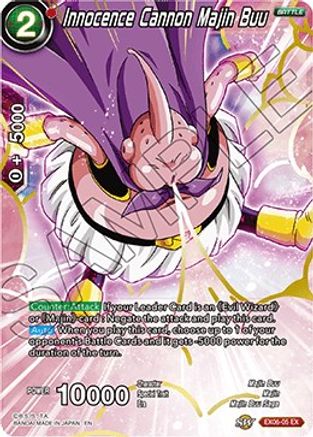 Innocence Cannon Majin Buu (EX06-05) - Special Anniversary Set Foil