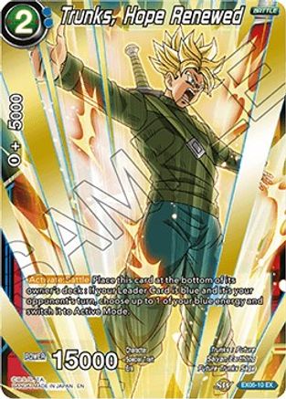 Trunks, Hope Renewed (EX06-10) - Special Anniversary Set Foil