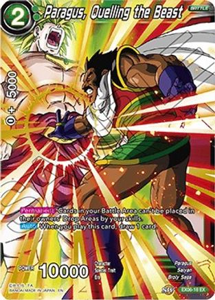 Paragus, Quelling the Beast (EX06-18) - Special Anniversary Set Foil