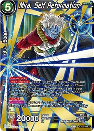 Mira, Self Reformation (EX06-33) - Special Anniversary Set Foil