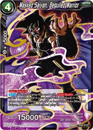 Masked Saiyan, Beguiled Warrior (EX06-34) - Special Anniversary Set Foil