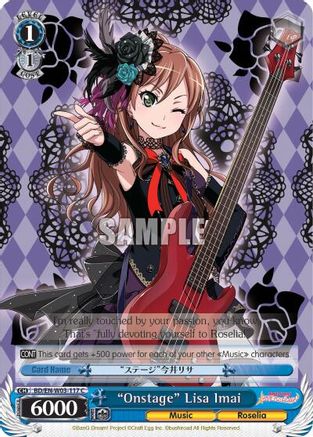 "Onstage" Lisa Imai (BD/EN-W03-117 C) - BanG Dream! Girls Band Party! MULTI LIVE