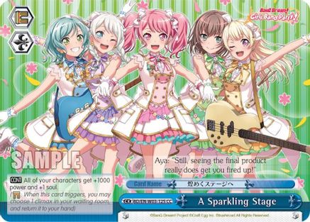 A Sparkling Stage (BD/EN-W03-125 CC) - BanG Dream! Girls Band Party! MULTI LIVE