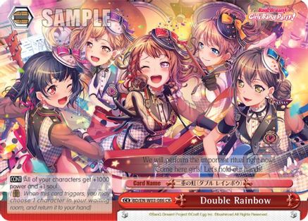 Double Rainbow (BD/EN-W03-086 CR) - BanG Dream! Girls Band Party! MULTI LIVE