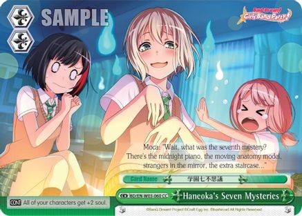 Haneoka's Seven Mysteries (BD/EN-W03-060 CC) - BanG Dream! Girls Band Party! MULTI LIVE