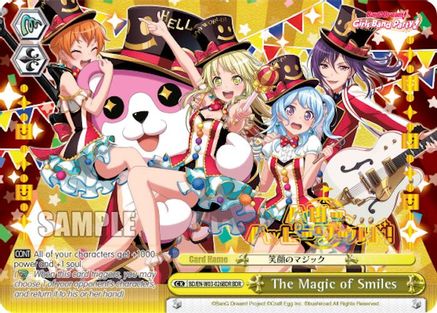 The Magic of Smiles (BDR) (BD/EN-W03-026BDR BDR) - BanG Dream! Girls Band Party! MULTI LIVE