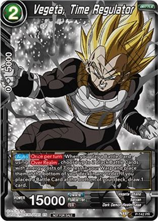 Vegeta, Time Regulator (P-142) - Promotion Cards