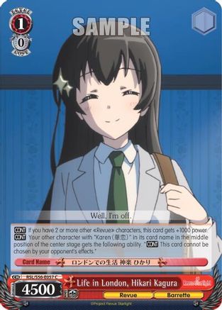 Life in London, Hikari Kagura (RSL/S56-E057 C) - Revue Starlight