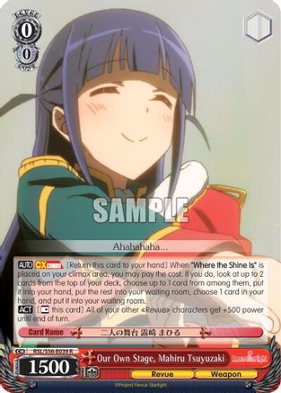 Our Own Stage, Mahiru Tsuyuzaki (RSL/S56-E039 R) - Revue Starlight