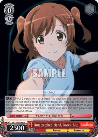 Outstretched Hand, Karen Aijo (RSL/S56-E041 R) - Revue Starlight