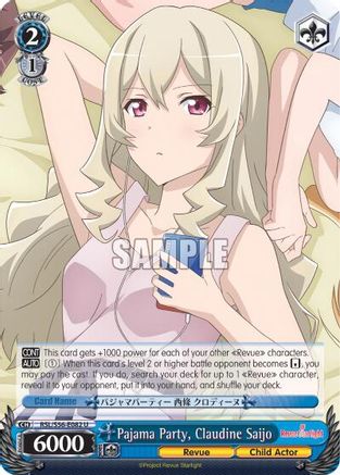 Pajama Party, Claudine Saijo (RSL/S56-E082 U) - Revue Starlight