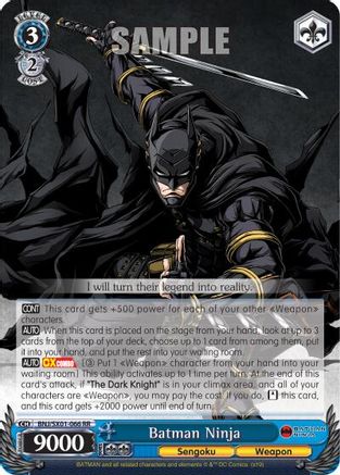 Batman Ninja (BNJ/SX01-066 RR) - Batman Ninja