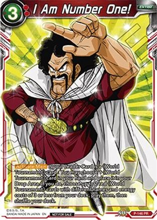 I Am Number One! (Power Booster: World Martial Arts Tournament) (P-146) - Promotion Cards Foil