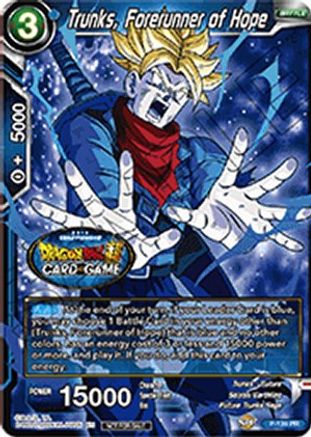 Trunks, Forerunner of Hope (P-139) - Tournament Promotion Cards