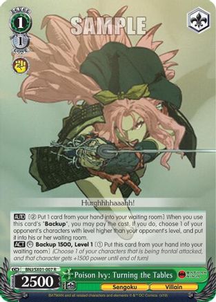 Poison Ivy: Turning the Tables (BNJ/SX01-007 R) - Batman Ninja