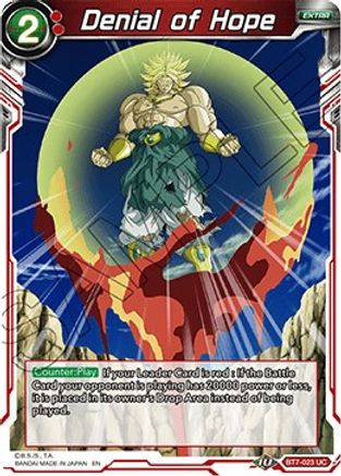 Denial of Hope (BT7-023) - Assault of the Saiyans Foil