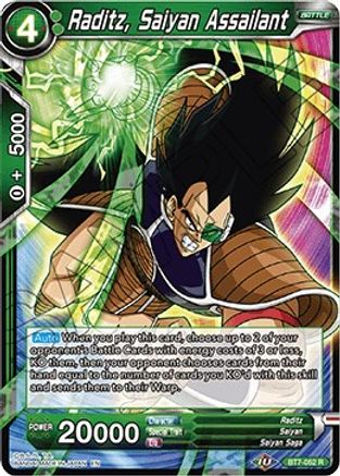 Raditz, Saiyan Assailant (BT7-052) - Assault of the Saiyans