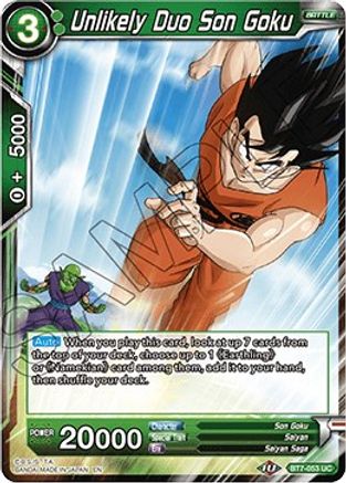 Unlikely Duo Son Goku (BT7-053) - Assault of the Saiyans Foil