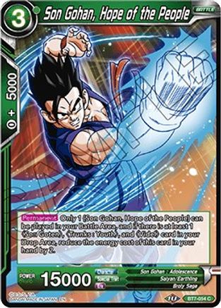 Son Gohan, Hope of the People (BT7-054) - Assault of the Saiyans
