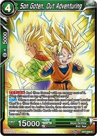 Son Goten, Out Adventuring (BT7-056) - Assault of the Saiyans Foil