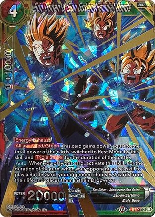 Son Gohan & Son Goten, Familial Bonds (Reprint) (BT7-113) - Assault of the Saiyans
