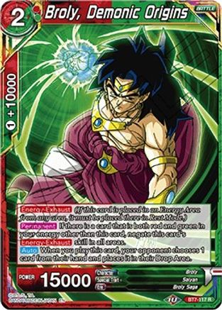 Broly, Demonic Origins (BT7-117) - Assault of the Saiyans