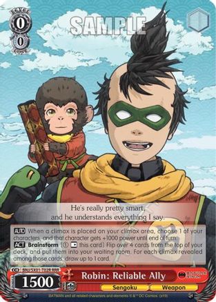 Robin: Reliable Ally (RRR) (BNJ/SX01-T02R RRR) - Batman Ninja