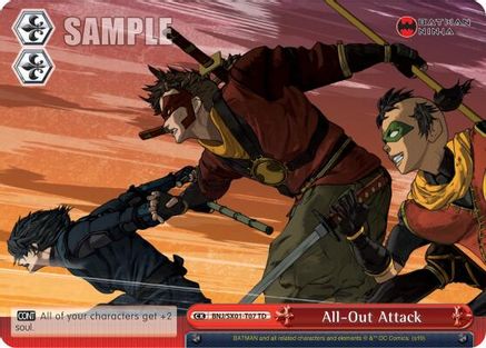 All-Out Attack (BNJ/SX01-T07 TD) - Batman Ninja