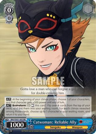 Catwoman: Reliable Ally (BNJ/SX01-063 RR) - Batman Ninja