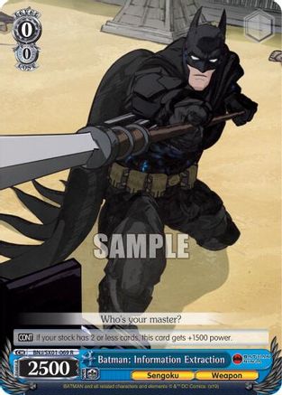 Batman: Information Extraction (BNJ/SX01-069 R) - Batman Ninja