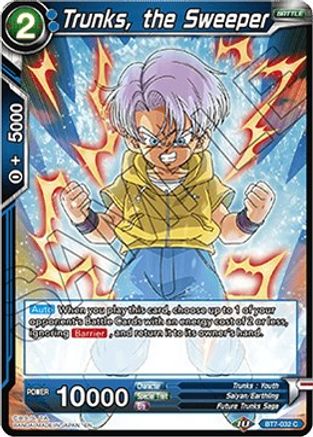 Trunks, the Sweeper (BT7-032) - Assault of the Saiyans