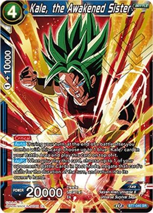 Kale, the Awakened Sister (BT7-040) - Assault of the Saiyans