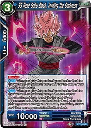 SS Rose Goku Black, Inviting the Darkness (BT7-043) - Assault of the Saiyans