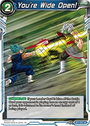 You're Wide Open! (BT7-047) - Assault of the Saiyans