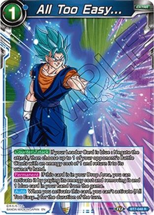 All Too Easy... (BT7-048) - Assault of the Saiyans