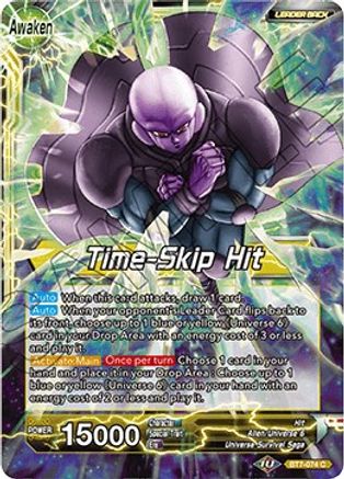 Hit // Time-Skip Hit (BT7-074) - Assault of the Saiyans Foil
