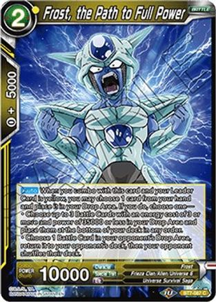 Frost, the Path to Full Power (BT7-087) - Assault of the Saiyans
