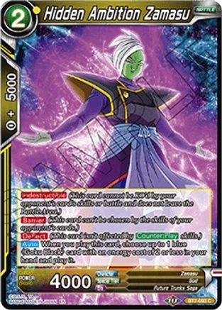 Hidden Ambition Zamasu (BT7-093) - Assault of the Saiyans Foil