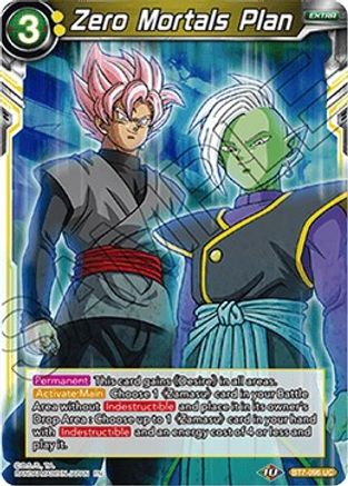 Zero Mortals Plan (BT7-096) - Assault of the Saiyans Foil